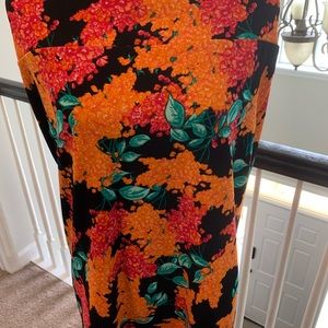 Tropical LuLaRoe Cassie Skirt 2XL EUC